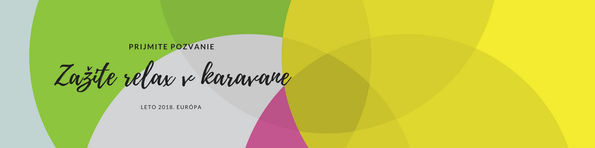 Prenájom karavanu leto 2018